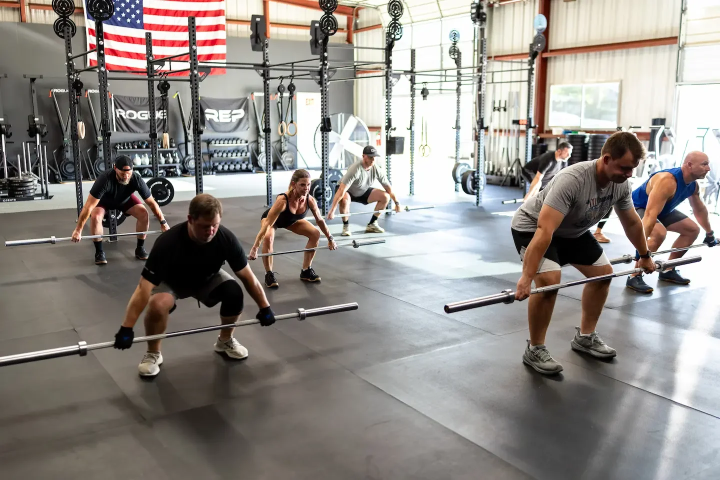 Weightlifting at IKIGAI Fitness Company
